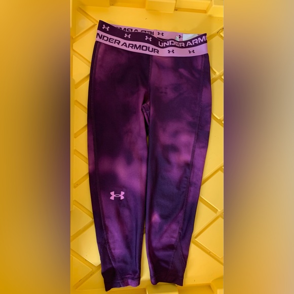 Girls Under‎ Amrour Leggings Workout Pants 🌴 - Picture 1 of 8